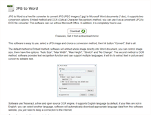 Tablet Screenshot of jpgtoword.com